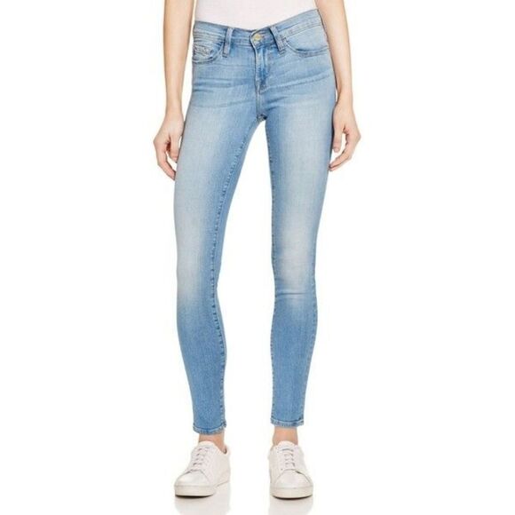 FRAME Le Skinny De Jeanne jeans in Mira Vista - Picture 1 of 8